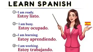 Most Common Spanish Phrases You Must Know | Learn Spanish Fast | Easy Spanish | Aprender espa&ntilde;ol