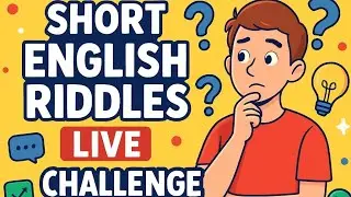 short English riddles 👋 | fun brain challenge live