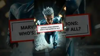 Marvel's Speed Demons: Who's the Fastest of All? #Superheroes #Fastest #Marvel #fastheroes #Speeds