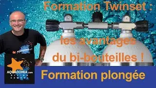 Choisir sa bouteille de plongée : les avantages du bi-bouteilles twinset !