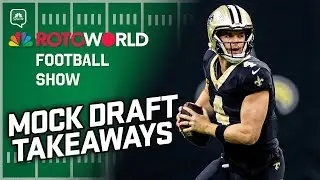 Derek Carr retires + Rotoworld Mock Draft Takeaways | Rotoworld Football Show (FULL SHOW)