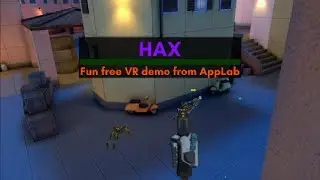 Free VR FPS Demo  from App Lab Games called: HAX on the Meta Quest 2