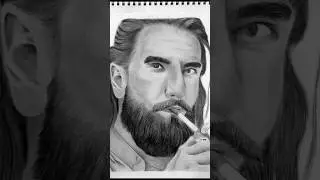Ranveer Singh Dhurandhar Realistic Pencil Sketch ✏️ | 2025 Film Art