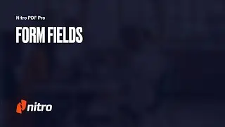 Nitro Pro: Form Fields