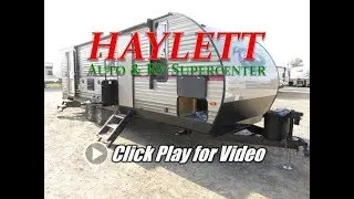(SOLD)- 2018 Cherokee 274DBH Bath Entry Bunkhouse with Mini Outdoor Ktichen Travel Trailer