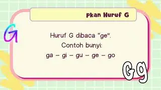 Bahasa Indonesia Kls 1, Mengenal suku kata Ga-Gi-Gu-Ge-Go