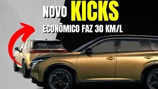 NOVO NISSAN KICKS FAZ 30 KM/L E O NOVO C3 AIRCROSS LAN&Ccedil;AMENTO NO BRASIL, CONFIRA DETALHES | RAMIRO X