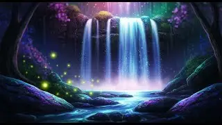 Waterfall Ambience for Study & Focus | Calm Nature Background Sounds