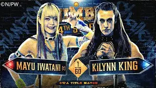 Mayu Iwatani (c) vs KiLynn King / SWA Title Match / NJPW Rumble on 44th Street 2022 / WWE 2K22