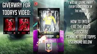 Topps KICK 23 UCL SPEED MERCHANTS PACK OPENING + GIVEAWAY! [DIGITAL CARD TRADER]