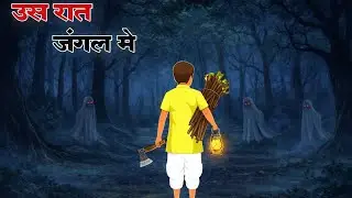 उस रात जंगल मे | Moral Stories | Moral Stories In Hindi | Cartoon Video