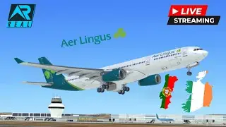 🔴 Real Flight Simulator | Faro (FAO) - Dublin (DUB) | Aer Lingus | A330-300