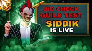 🔴[Live] Free Fire ID Reaction 🤩 - Guild Test 🔥 Custom Reaction 😱 Free Fire Live !! #shortlive