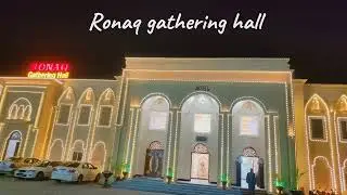 Barat decor/Ronaq gathering hall Peshawar/3d dance floor/full hall video/Bandhan decorator