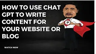 How to use chat gpt to create sales copy for your website.