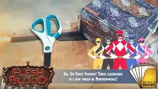 Goin' for 3 Legends in a row! Flesh and Blood ARC UNL box opening with 100% more Power Rangers!