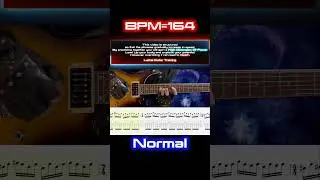 Symphony X - Seven #2 (Original Key)【Guitar TAB | BPM 35&rarr;164】