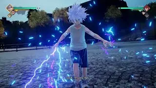 Killua HxH Awakening (Uses: Godspeed Bolt On Kenshin) Jump Force PC Gameplay