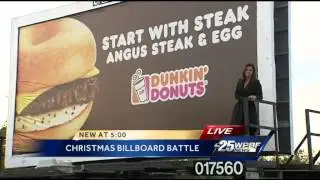 Community fights back with pro-Christmas billboards