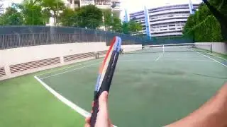 GoPro hero max - chest cam tennis