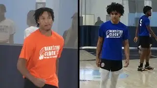 Elliot Cadeau vs Denver Anglin! Jersey Guards FACEOFF @ Fall League! Bergen vs Gill