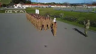 2nd Platoon Family Day Marching Routine