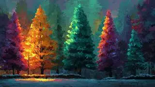 WİNTER COLOUR TREE WALLPAPER #wallpaper #winter