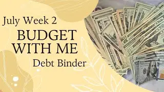 Budget With Me for July Week 2 | Debt Payoff | Debt Binder | Cash Tips | Michelle Marie Budgets