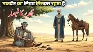 Taqdeer Ka Likha Milkar Rehta Hai | Islamic Moral Story | Islamic Urdu Kahani | IslamicVideo |
