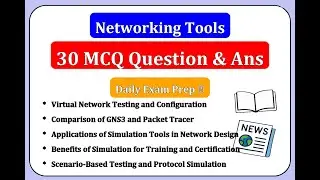 TOP 30 | Rapid Revision & Must-Know Network Tools Quiz!