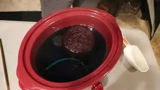 Ep29 Overdyeing Red Yarn with Blue
