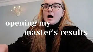 OPENING MY MASTER'S DEGREE RESULTS FROM NEWCASTLE UNIVERSITY | MSc International Marketing
