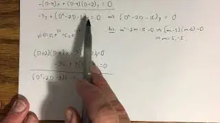 4.9 - Solving Systems of Linear DEs by Elimination (Part 1)