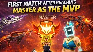 REDDY THE GAMER | playing first match after reaching master | #opgameplay#garenafreefire #gaming #ff