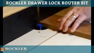 Rockler Drawer Lock Router Bit