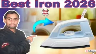 POLAR 1000P7 Electric Dry Iron Review | 1000 Watt | 2 Year Replacement Warranty | Best Dry Iron 