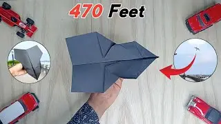 How to make paper airplane, Best ideas for make paper airplane,(HandMadePlane05)