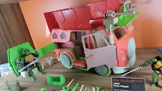 Super7 TMNT Ultimates Party Wagon on display at SDCC 2023