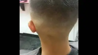 -HAWAII BARBER! Side Comb with Hard Part BY Barber EhL