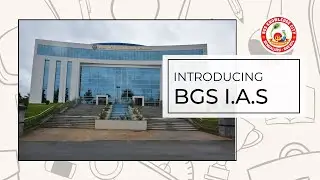 BGS & SJB Group of Institutions is proud to introduce BGS I.A.S