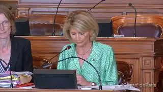 B&eacute;atrice Lecouturier &agrave; propos de la d&eacute;nomination de l'avenue Hubert Germain dans le 16e arr.