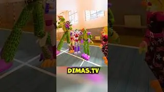 VR Гига Монти пришёл в школу аниматроников учится в VRChat FNAF COOP ВРчат Злой учитель часть 4