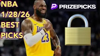 PRIZEPICKS 1/28/26 NBA BEST PICKS | DFS ADVICE #motivation #nba #prizepicks 