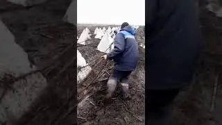 установка оборонительных сооружений