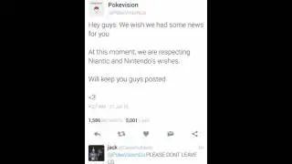 PokeVision Shut Down Pok&eacute;mon Go Creator Doesn't Like it
