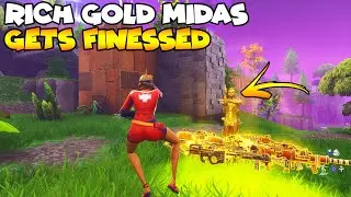 Rich Gold Midas Gets Finessed! 💯😱 (Scammer Gets Scammed) Fortnite Save The World