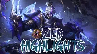 ZED HIGHLIGHTS: CHILLING ON THE AZIR MATCH, BECAUZED WARWICK HYPERDOGGO CARRY?