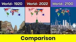 Мир 1920 против мира 2022 против мира 2100 | Мир | Сравнение миров | data duck 2.o
