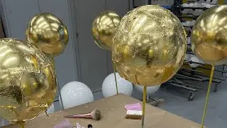 Pont aux boules d'or : la dorure des ateliers Gohard