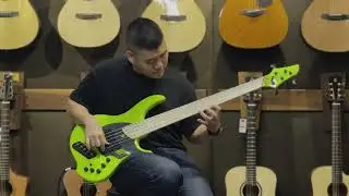 Dingwall NG3 Nolly Signature 5-String Ferrari Green